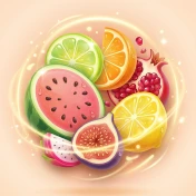 Merge Fruit Slice logo